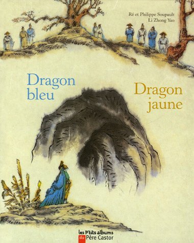 Dragon bleu dragon jaune